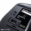 Sanwa Supply Bluetooth 5.0 Mouse Quiet Blue LED 5 Buttons 2400dpi (3 Level Switching) Small Black MA-BTBL155BK