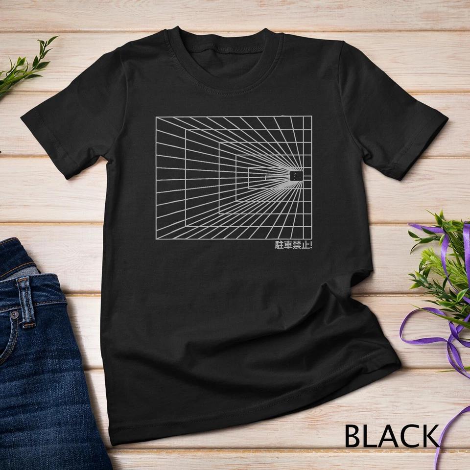 Kawaii Pastel 90s Streetwear T Shirt Anime Geometric Future Unisex T-shirt 1 S