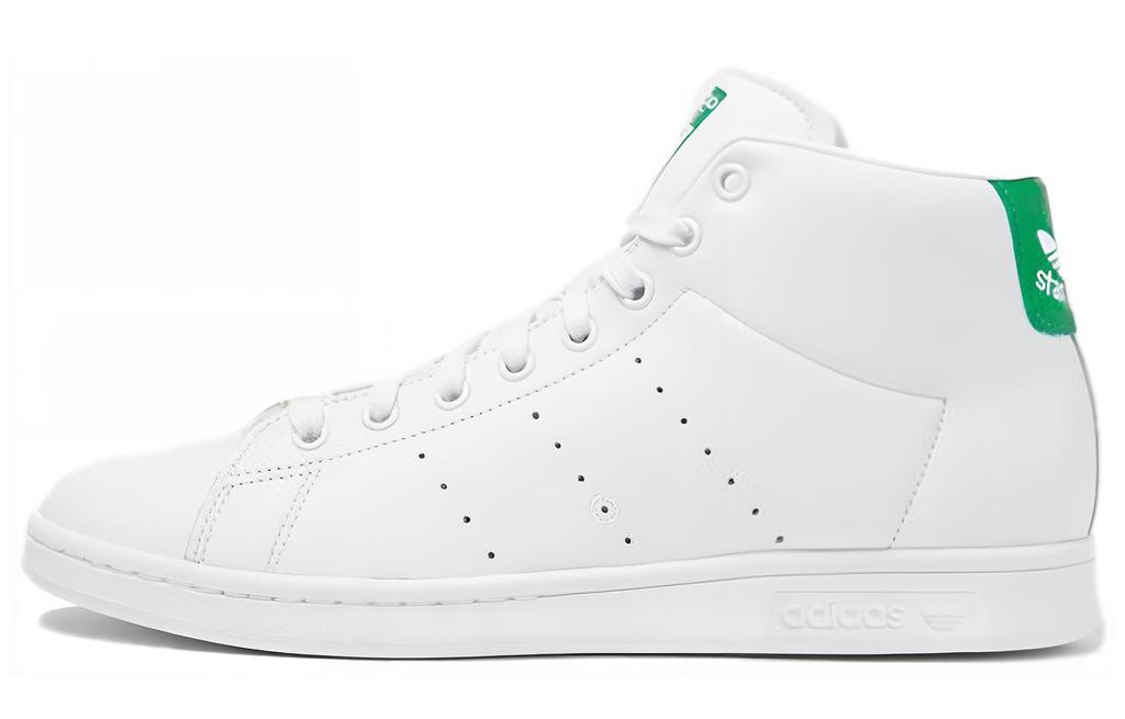 adidas סטן סמית אמצע לבן ירוק BB0069