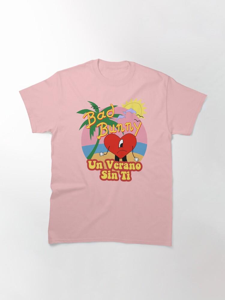 Bunny Un Verano Sin Ti Heart Worlds Hottest Tour Classic TShirt 2026 Summer Luxury Fashion Men Women Cotton Oversized Tshirt