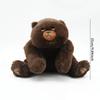 TreasuringU George Loaf Beaver Plush Toy Soft Fluffy Stuffed Toy Kawaii Animals Cute Beaver Doll Birthday Gifts