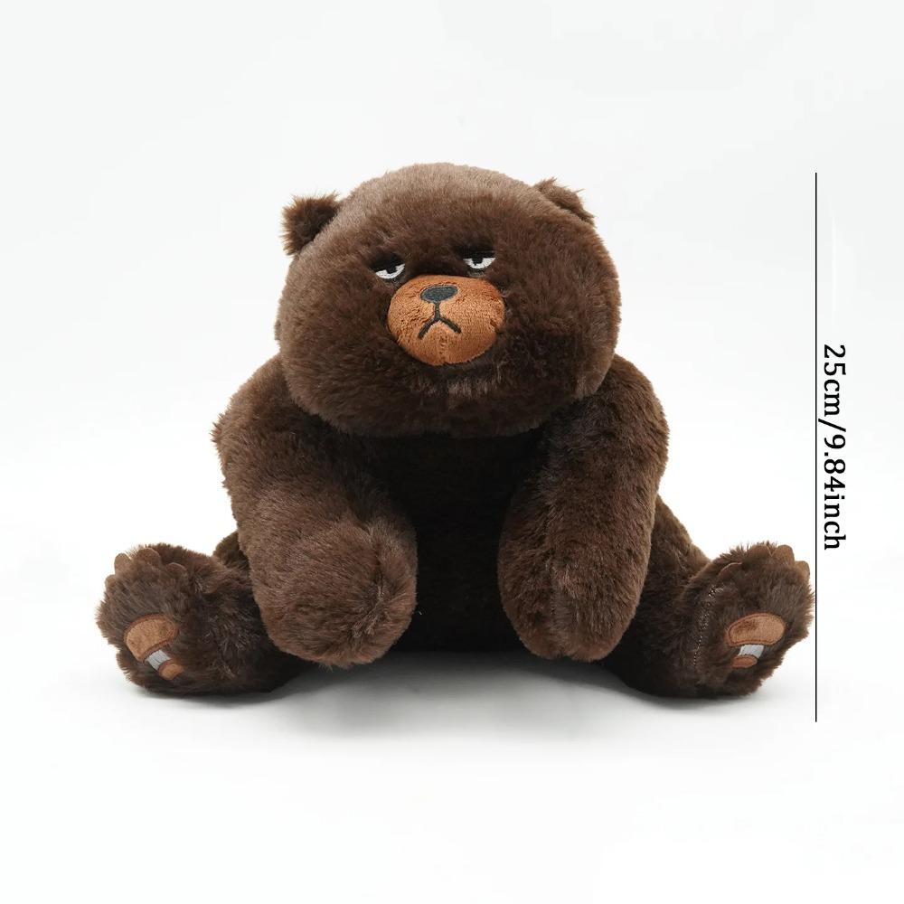 TreasuringU George Loaf Beaver Plush Toy Soft Fluffy Stuffed Toy Kawaii Animals Cute Beaver Doll Birthday Gifts