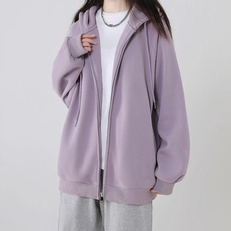 

Women s Sweatshirts Fashion Women Hoodies Streetwear Casual Sweatshirt Coat Women Full Sleeve Hooded Pullover S фиолетовый