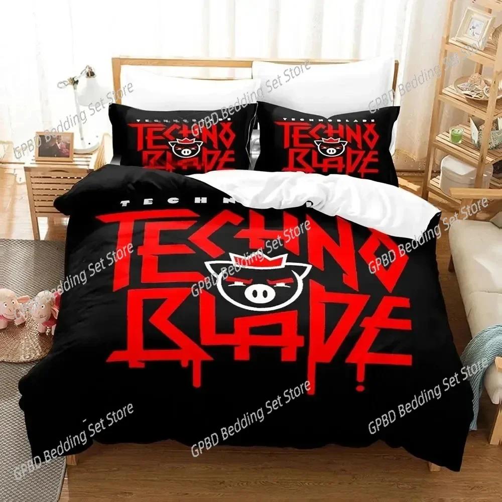 Alex Technoblade Bedding Set For Bedroom Soft Modern Bedspreads Comefortable Kids Duvet Cover Quilt Cover And Pillowcase