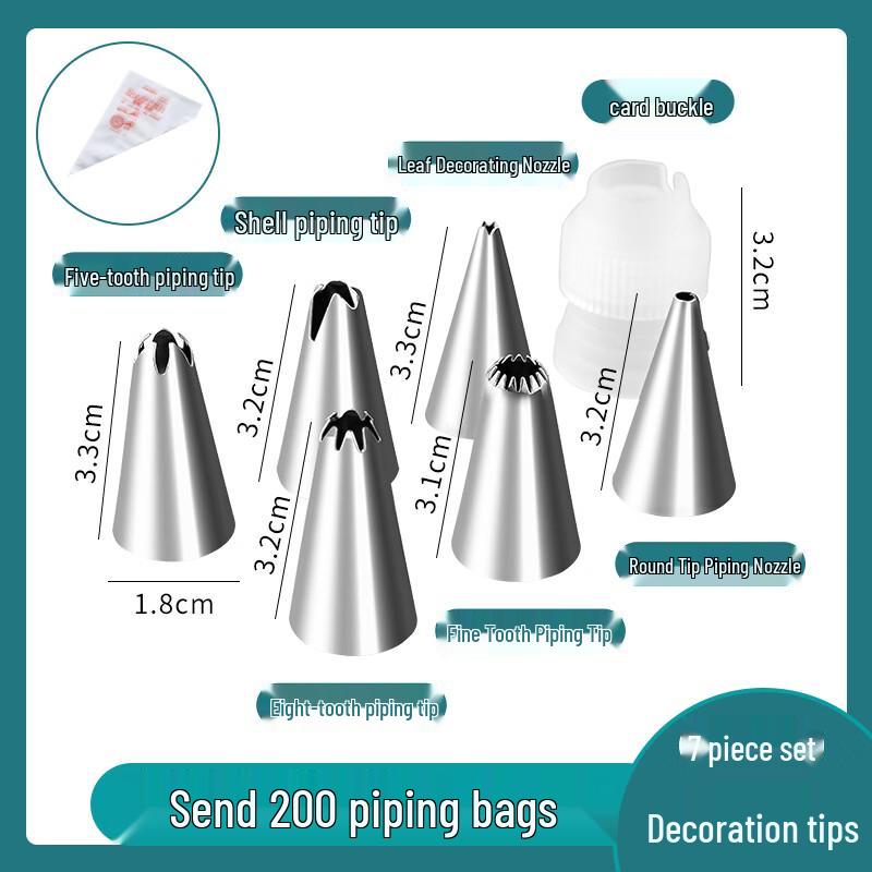 Piping Bag Nozzle Set