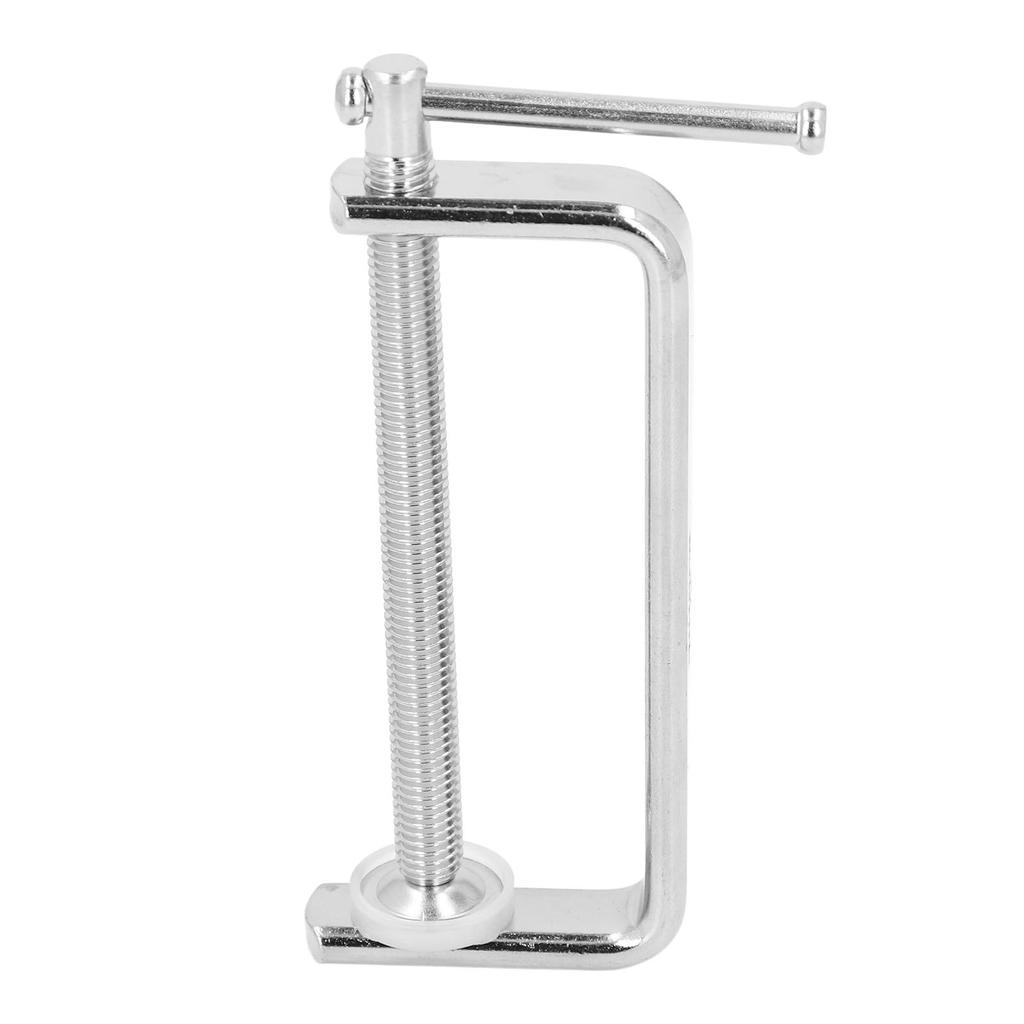 C Clamp Maximum 4 Inch Clamping Heavy Duty Steel Woodworking Fixing Clamp with Anti Slip Pad for Wood Plastic Board