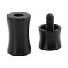 Billiard Stick Joint Protectors Aluminum Alloy Pool Cue Joint Protectors Protect Your Cue Stick Black 2255 (5/16‑18 Teeth)