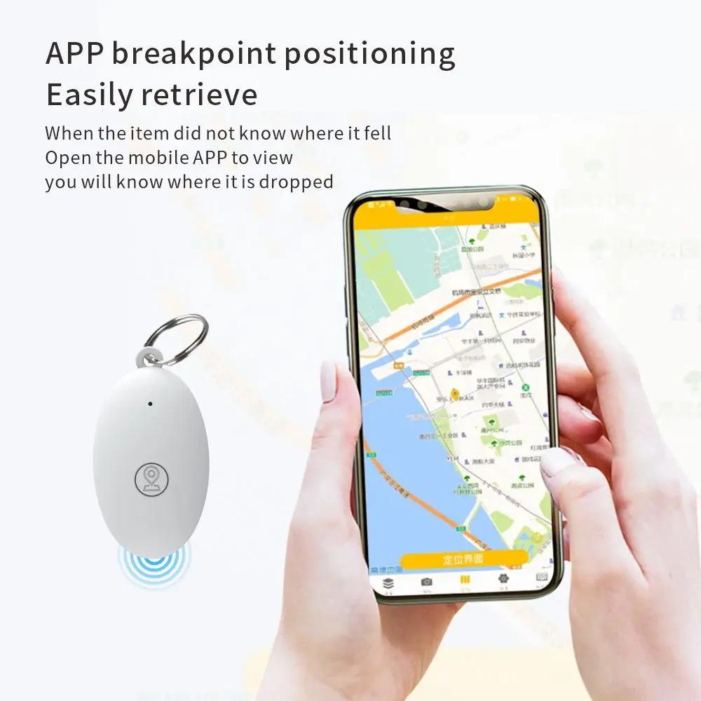 Mini Smart GPS Tracker Mini Anti-Lost Bluetooth Locator Tracer for Dog Cat Kids Car Wallet Key Finder Pet Collar Dog Accessories