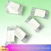 Travel-Size Compressed Embroidery Makeup Remover Pads - 12 Individually Packaged, Disposable Pearl Cotton Pads