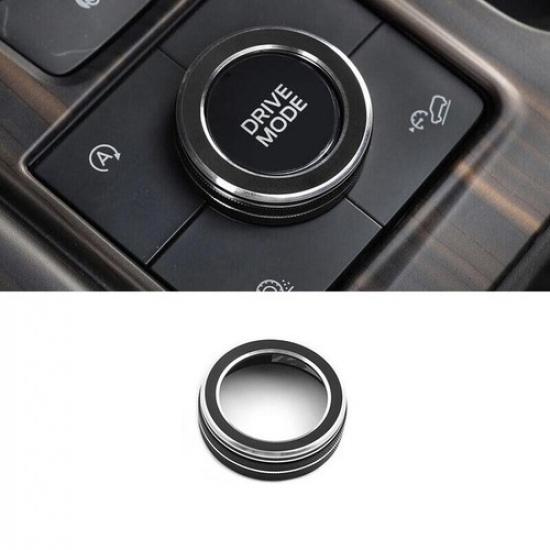 For Ford Explorer - Aluminum Driving Mode Switch Button Cover Ring Black