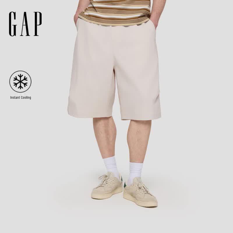 GAP Men s Logo Lightweight Straight Cropped Pants 170/80A