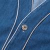 Shirts Men's Blue V Neck Moderate Other 753105-XDCLX-4172