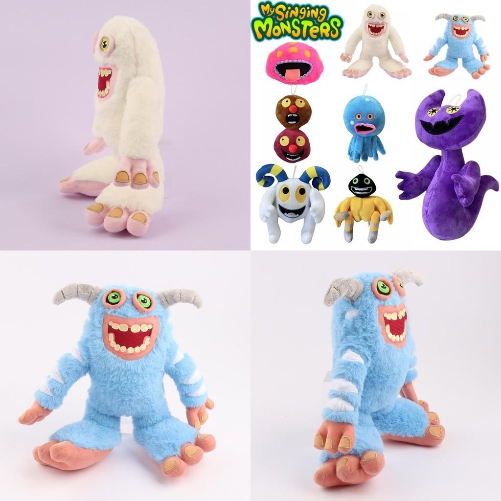 My Singing Monsters Plush Toy Blue White And Pink