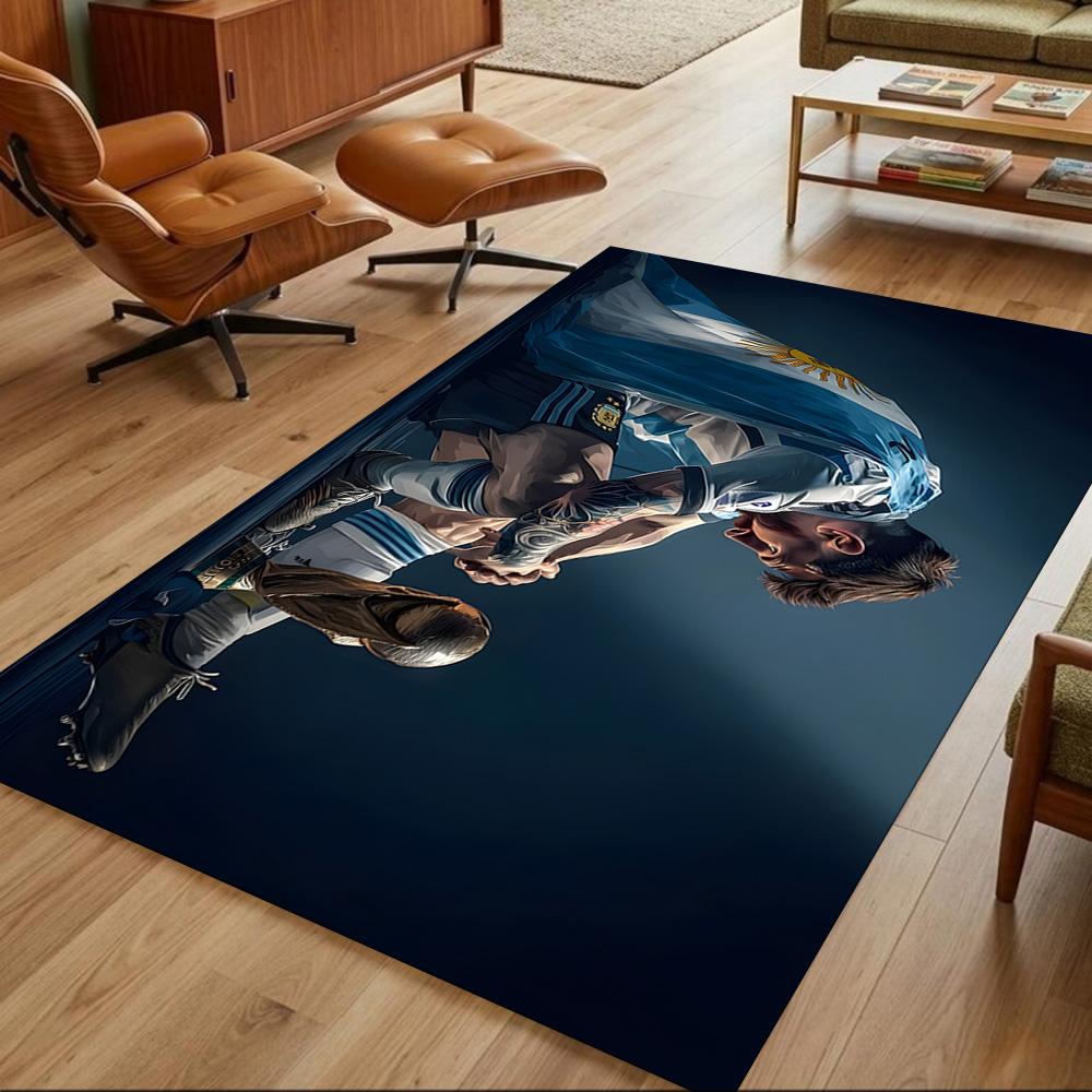 Messi Large Mouse Pad Desk Mouse Pad Study Desk Mat Non-Slip Rubber Bottom Office Desk Accessory
