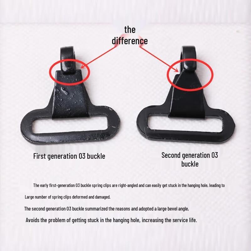 Universelles Riemen-Schnallen-Set für Waffen