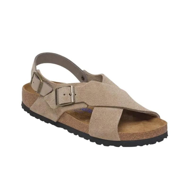 Birkenstock Tulum Minimalist Stylish Single Strap Sandals Sand Narrow Fit Women s 1029834 36
