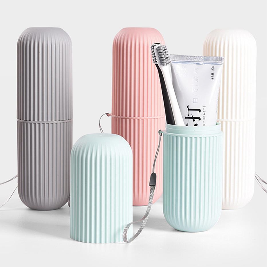 Mouthwash Cup travel portable toothbrush Cup toothbrush bucket wash Cup travel toothbrush storage box toothbrush to carry out.