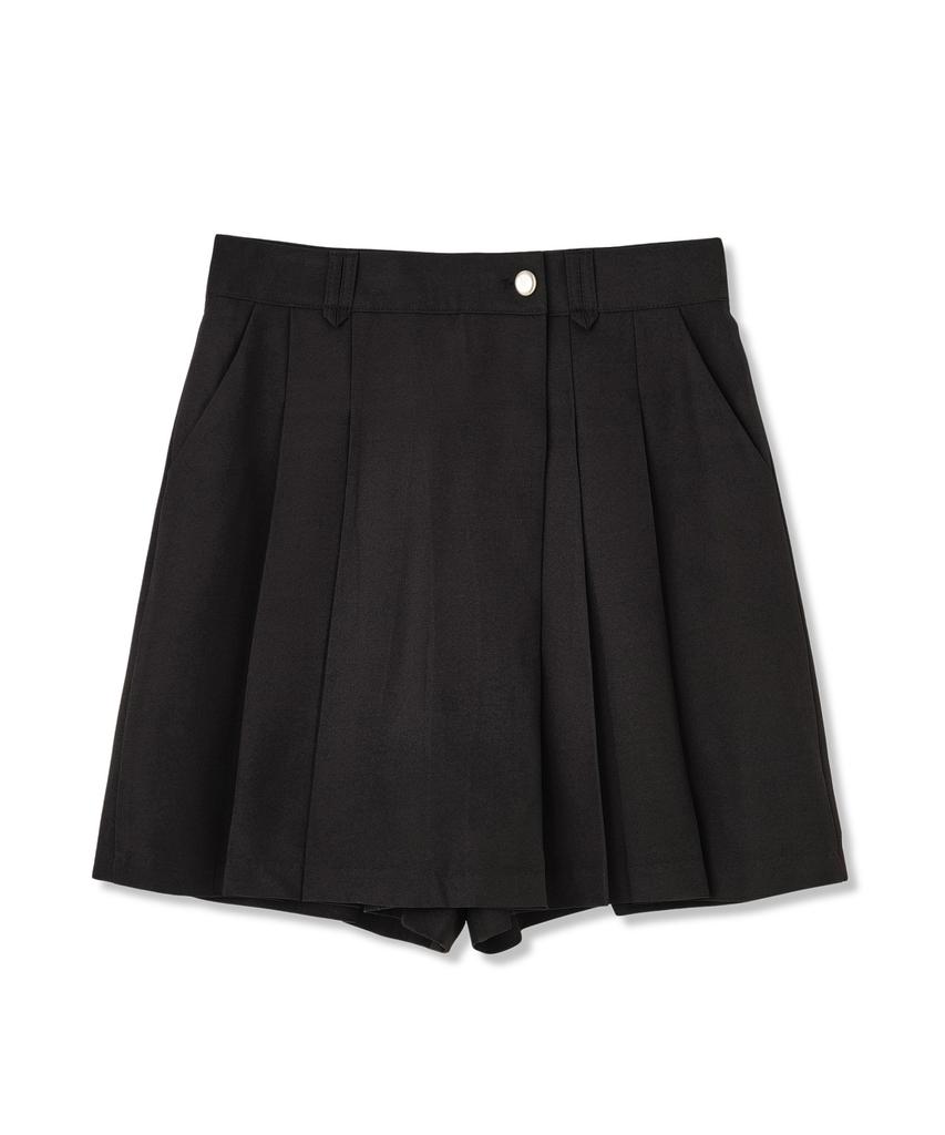 EL Lydia Wrap Pleated Skirt-Style Pants