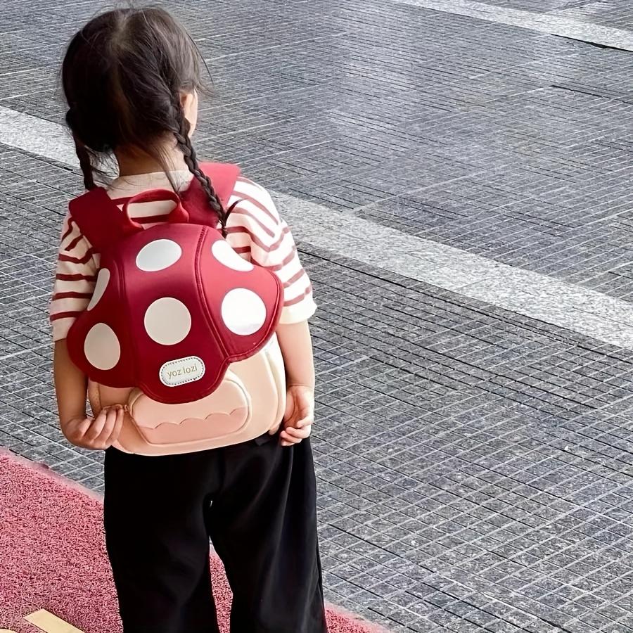 Mini Cute Mushroom Backpack, Stylish  Trendy Youngsters Backpack