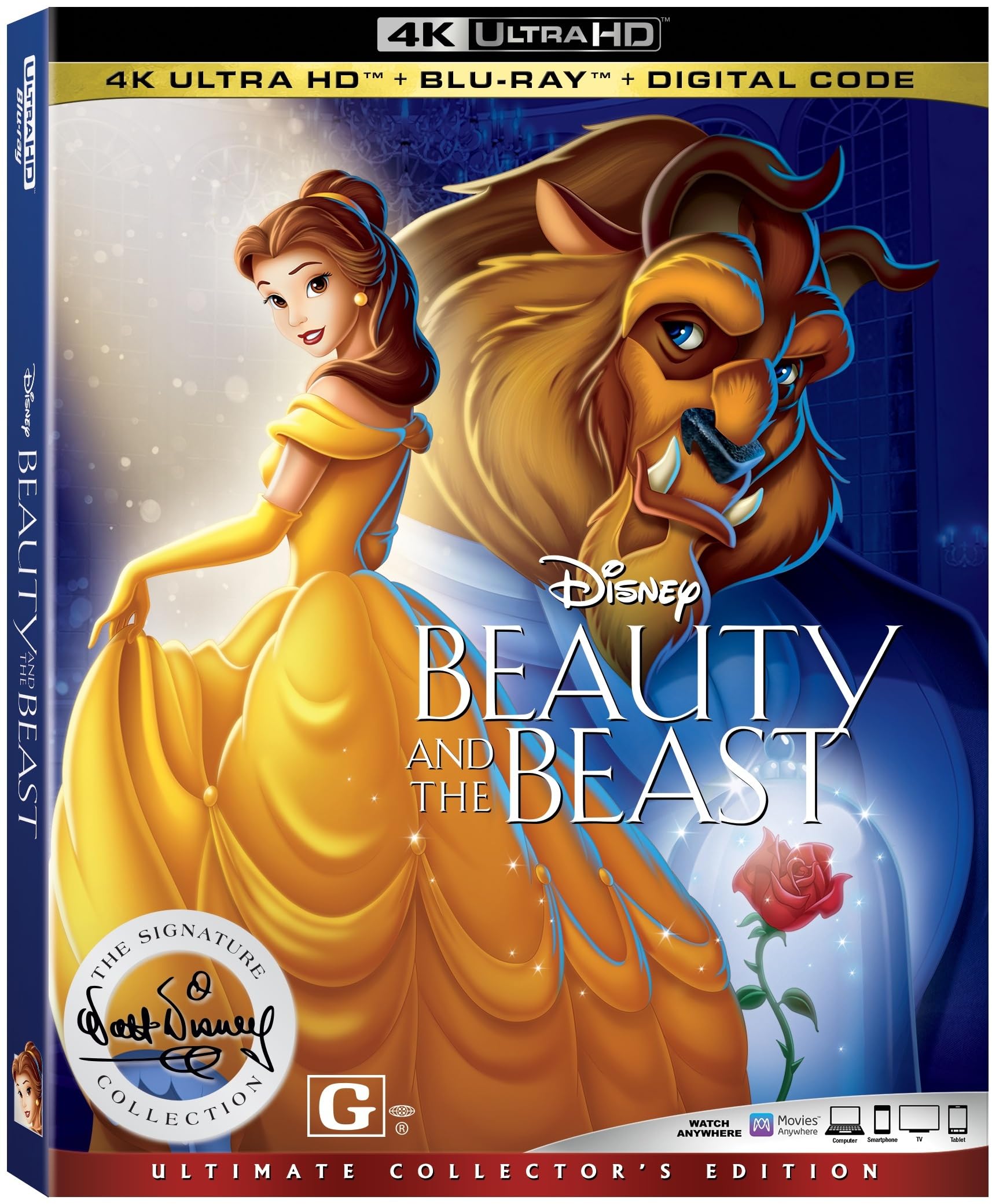 

Beauty and the Beast Walt Disney Signature (The Collection) [Blu-ray]