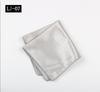 Solid Color Glossy Pocket Towel Handkerchief Suit Black Red High-Density Small Square Towel Chest Towel