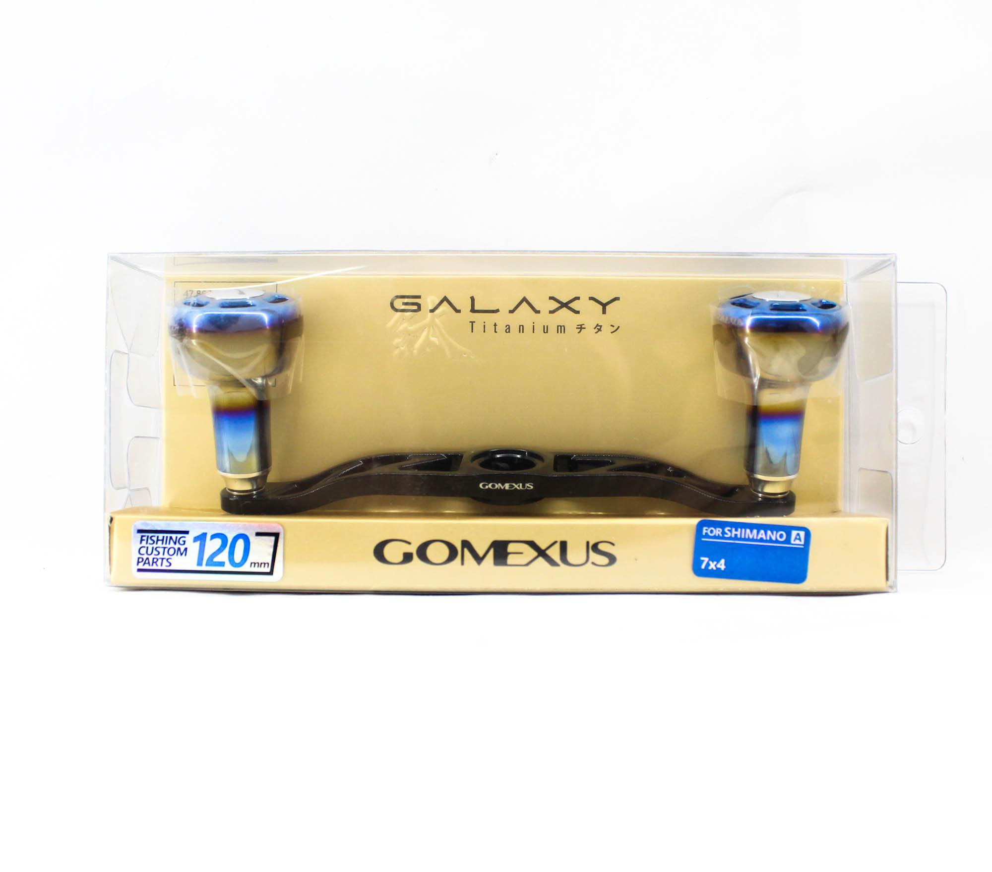 

Gomexus BS120HTA30SJSRXB Ручка приманки титановая 120/30 мм Shimano A (2912)