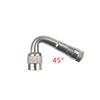 1PC 45/90 Degree Air Tyre Valves for Truck Motorcycle Cycling Accessories Adapter Inflation Nozzle Extension Rod Elbow