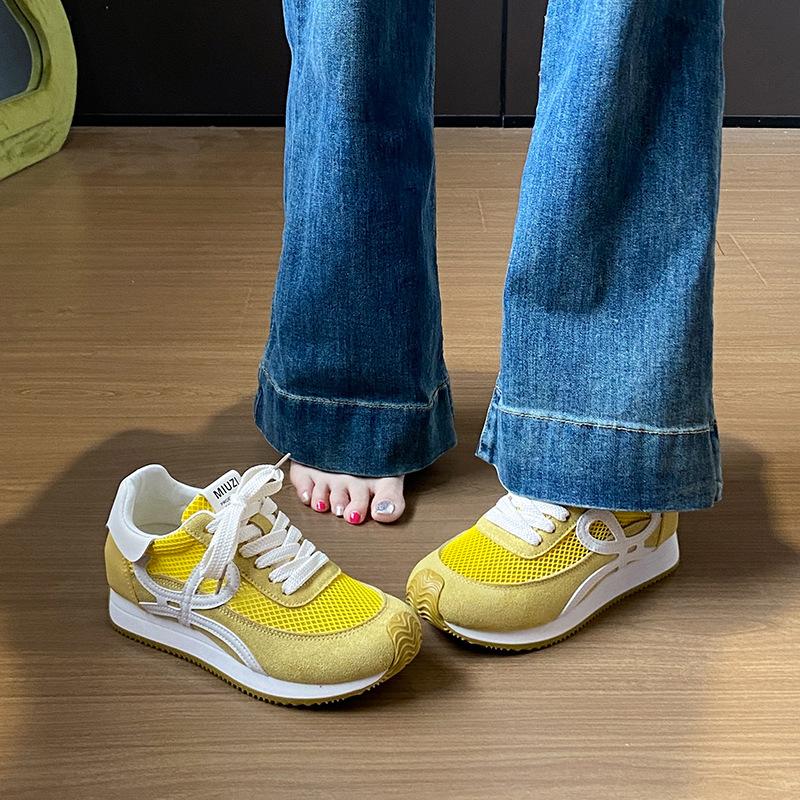 Little white shoes women's summer new female student leisure sports versatile board shoes-