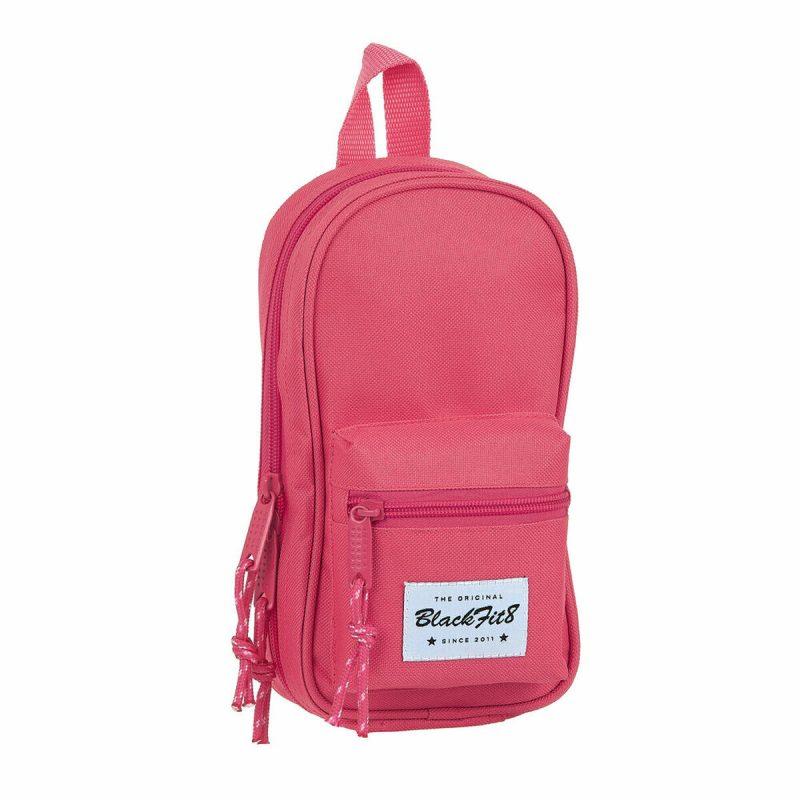 BlackFit8-Pencil Case Backpack BlackFit8 M747 Pink 12 X 23 X 5 Cm (33 Pieces)