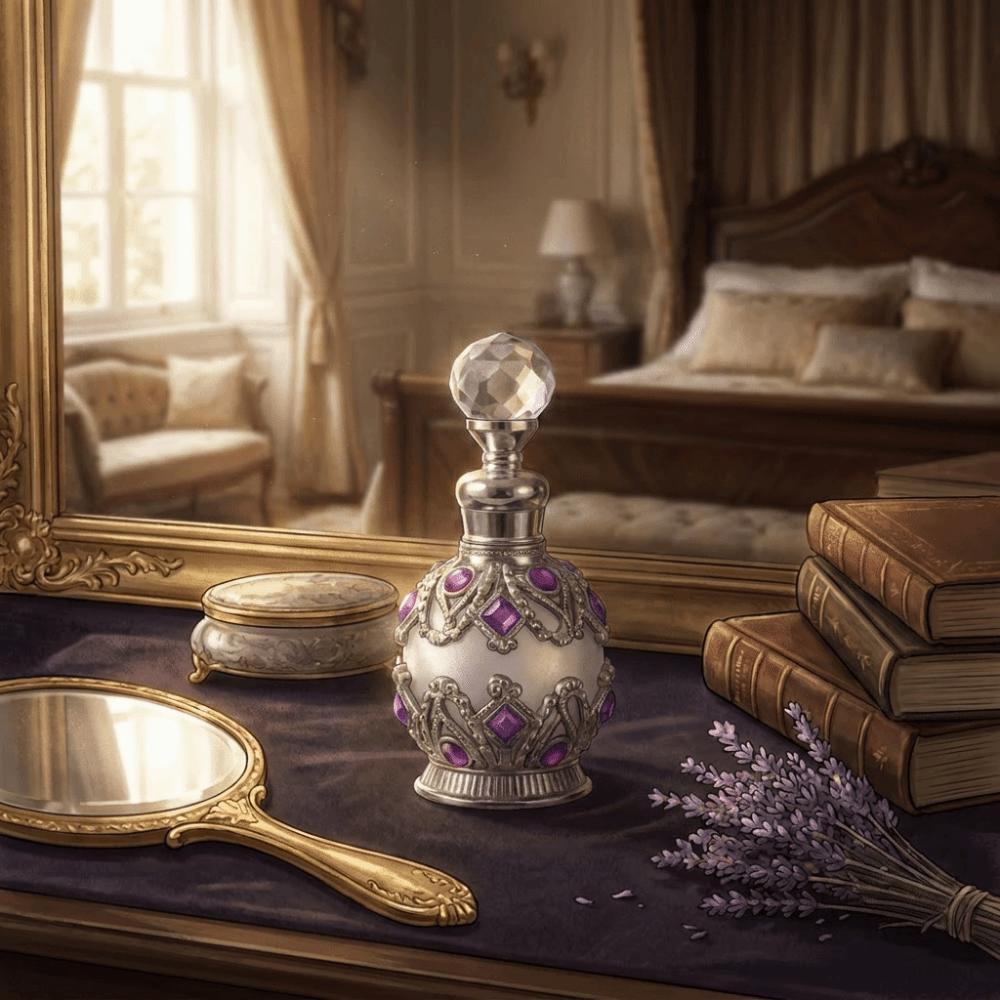 Arab Middle East Split Bottle Luxury Refillable Essential Oil Bottle Perfume Bottle  Beauty Salon