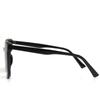 [meSmart] AROSA Sunglasses for Men and Women, Wellington Style, Black Rim, Large Size, Suitable for Driving, Lightweight, UV400 UV Protection,