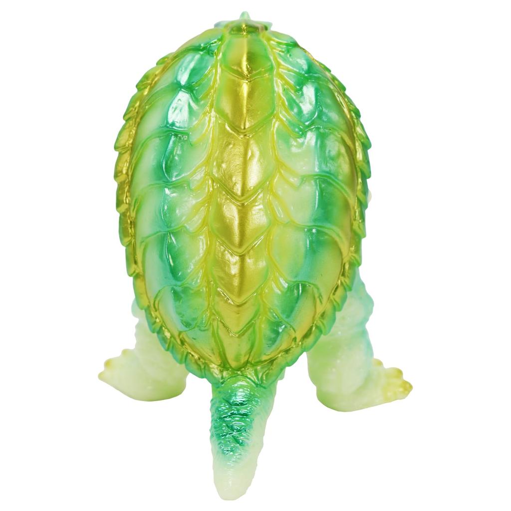 Character Content Production Series Gamera Gamera Luminous Green Approximately 130mm PVC Figure (Ccp) Medium-Size [6th Edition] (1996) Ver.