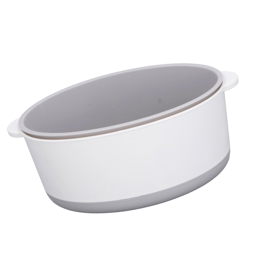 Fruit and Vegetable Washing Machine Double Layer Efficient Time Saving Multifunctional Electric Vegetable Washing Basket