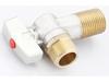 All-Copper Large Flow Angle Ball Valve for Hot/Cold Water & Gas Heaters, 4-Point Switch
