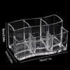 Acrylic Makeup Brush Organiser Holder Clear Jewellery Storage Box Cosmetic Make Up Organiser