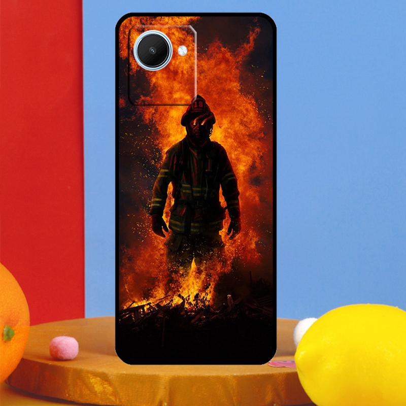 Feuerwehrmann Helden Feuerwehrmann Für Realme GT7 Pro GT6 10 11 12 13 14 15 Pro Plus C55 C67 C63 C61 C53 C35 C65 C75 C71 Hülle