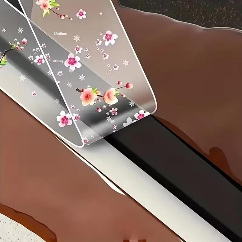Transparent Printed Anti-Mildew And Waterproof Tape, For Sealing Gaps In Kitchen Stoves, Bathroom Toilets, And Wall Corners