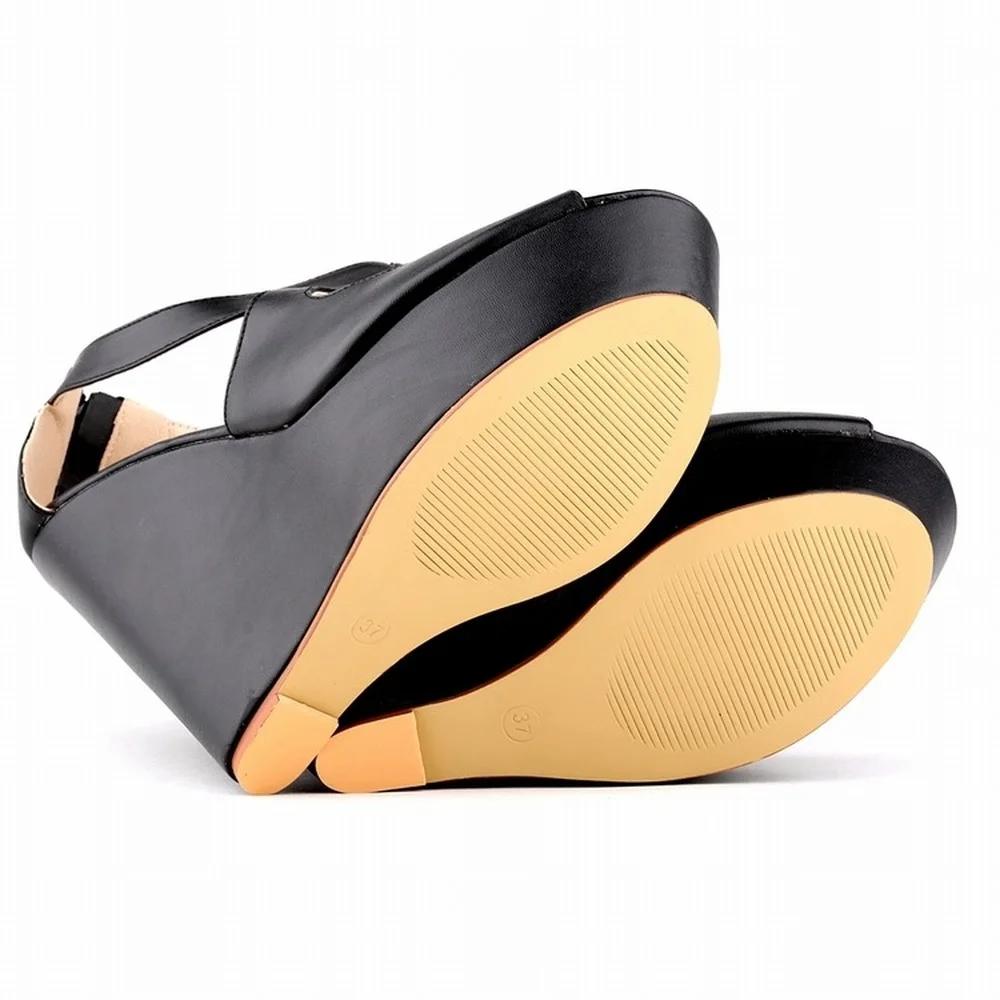 Divatos ékes szandálok Női nyári hétköznapi nyitott orrú platform magas sarkú gladiátor papucs Női parti ruhacipők Nagy méret