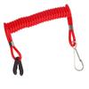 Boat Outboard Engine Motor Lanyard Kill Stop Switch Safety Tether Cord Lanyard for Outboard Motor