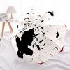 1pc Crow Silhouette Automatic Folding Windproof Umbrella with 8 Bones, 3-Fold Compact Umbrella, Compact Design On-the-Go Essential, Casual O