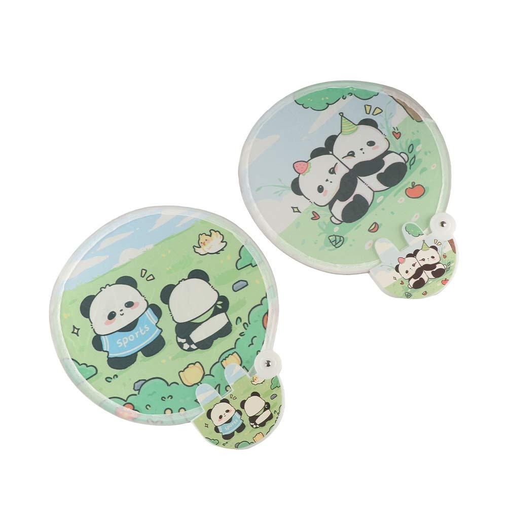 Round Collapsible Pocket Fan Mini Foldable Fan Creative Handheld Fan  Summer