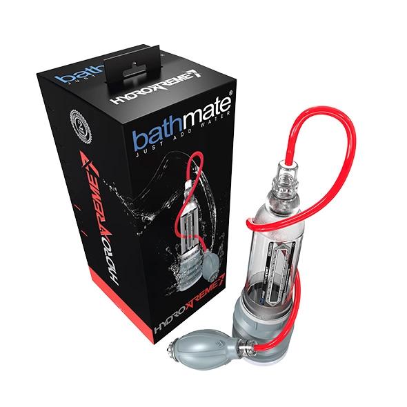 Penis enlargement pump + accessory set - Bathmate Hydroxtreme7 Crystal Clear