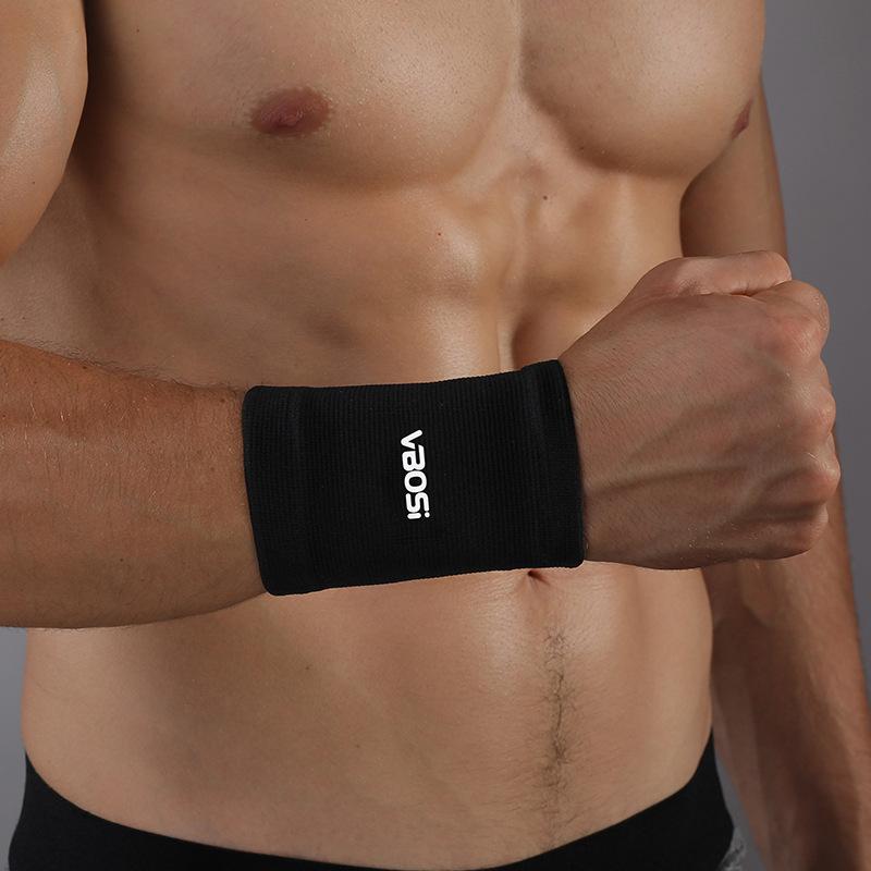 Sports Wrist Brace Outdoor Sports Fitness Running Basketball Tennis Weightlifting Training Knitted Breathable Elastic Bandage
