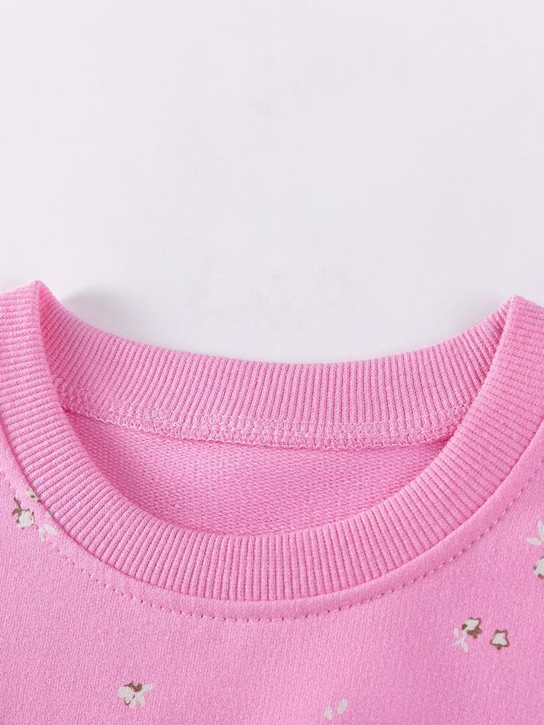 Little Maven Jesienny Zestaw Ubranek dla Dziewczynki z Długim Rękawem