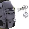 5Pcs Volleyball Keychains Volleyball Keyring Sports Theme Keychain Pendant for Volleyball Themed Party Rewards Boy Gifts