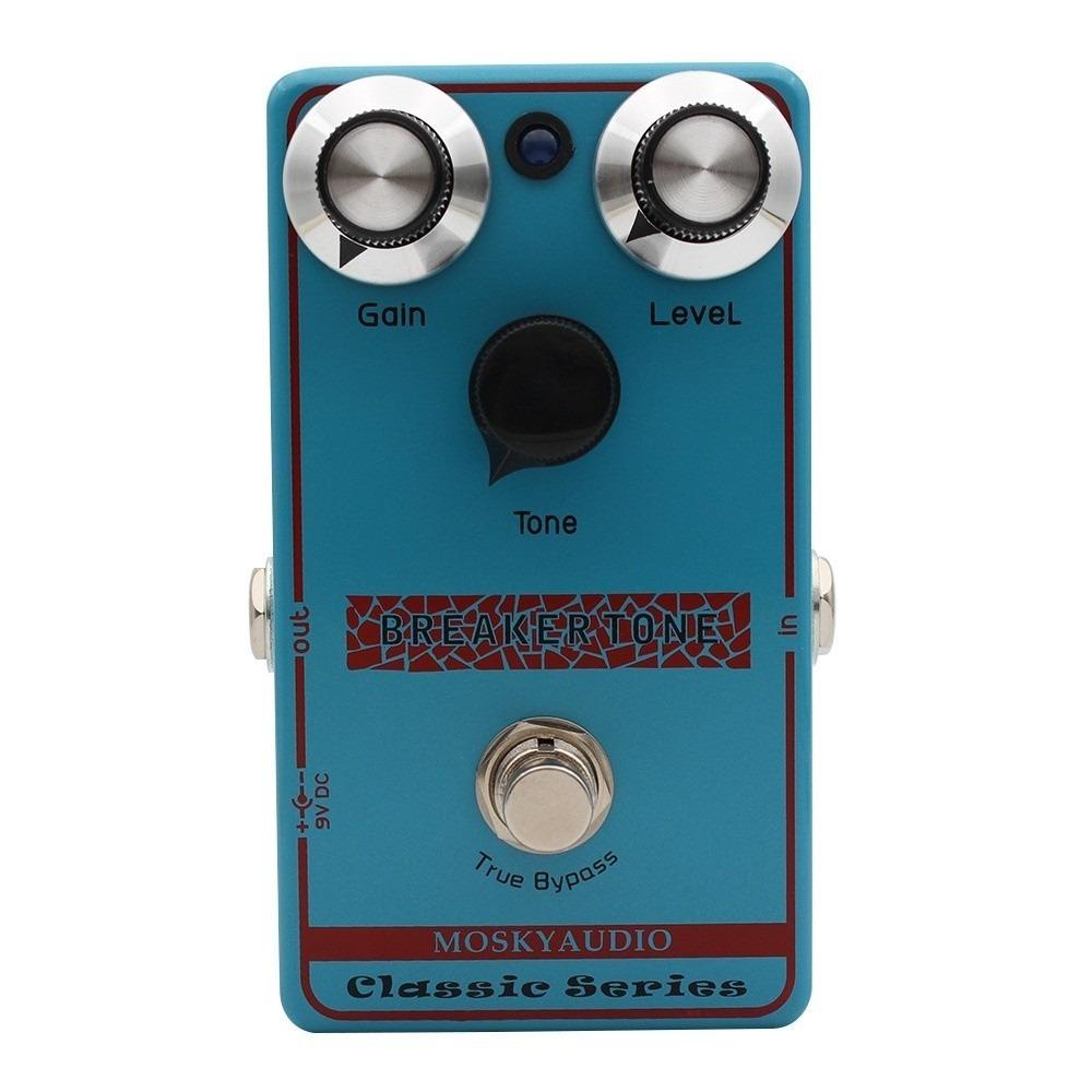 Aluminum Alloy Distortion Guitar Pedal Blue Breaker Pedal Overdrive Guitar Pedal  For Guitar