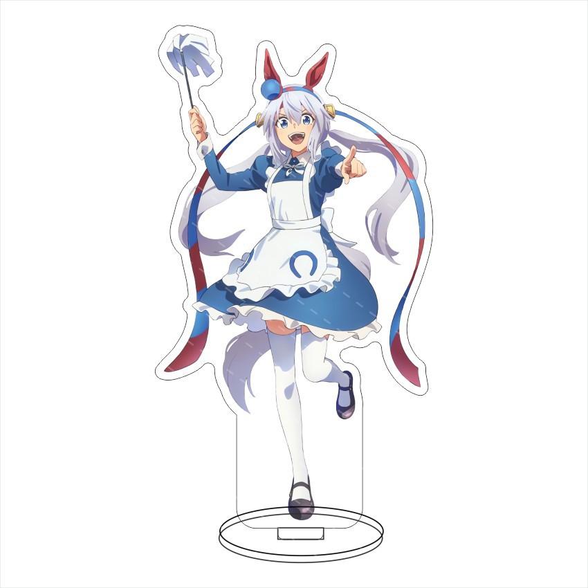 Uma Musume: Cinderella Gray 15CM Acrylic Standee - Perfect Desk Decor & Collection Display for Anime Fans, Ideal Gift