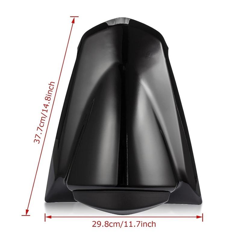 Rear Passenger Cowl Seat Back Cover Fairing Part For Kawasaki Ninja 250R ZX250R  MotorcycleEX250 2008 2010 2011 2012