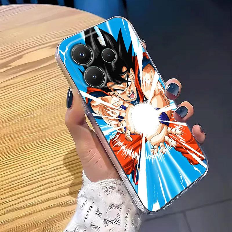 Dragons Balls Goku God Vegeta Anime Case For Redmi Note 15 14 13 12 11 10 Pro Plus Cover For Redmi 15C 15 14C 13C 12C Phone Case