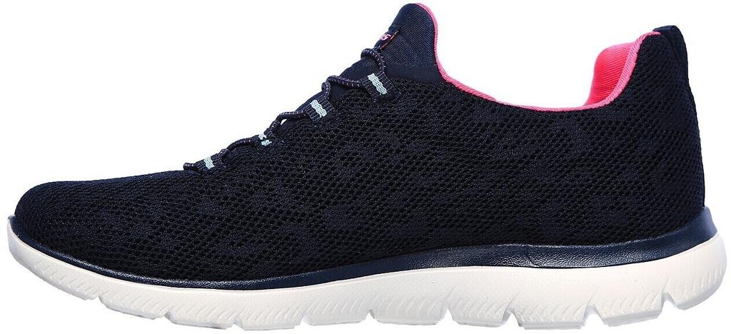 Skechers Leopard Spot navy/hot pink sneakers (149037-NVHP)